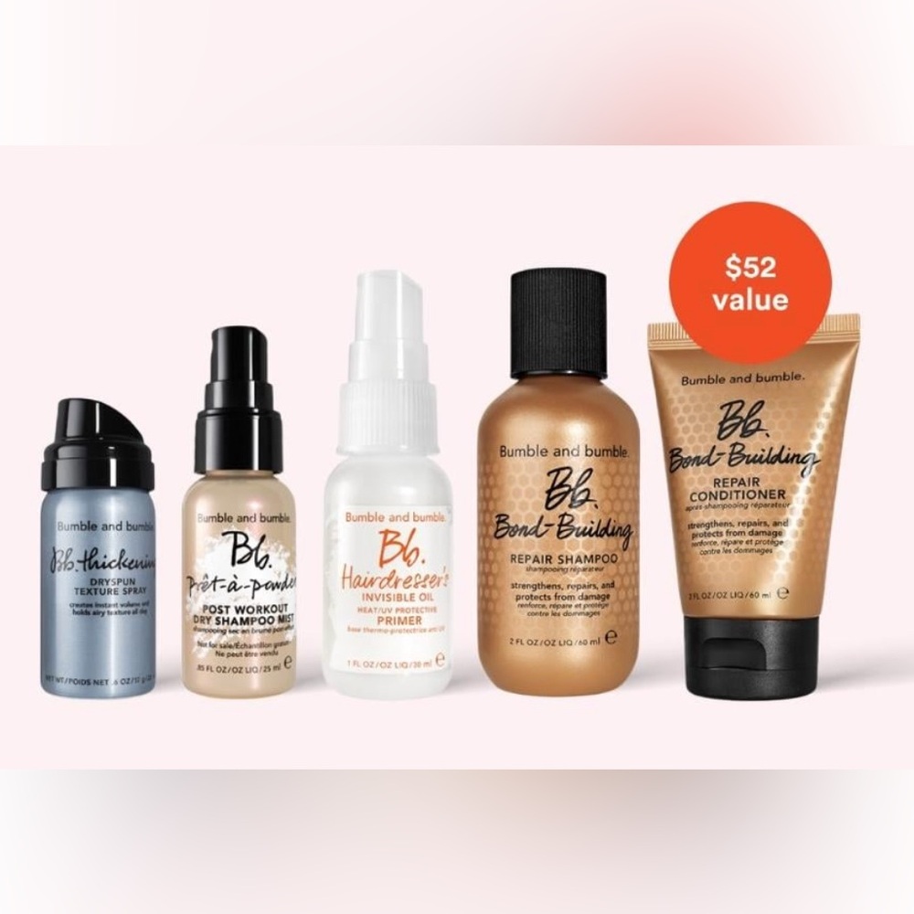 BUMBLE & BUMBLE 5p Hair Care Set NIP $52 Value
